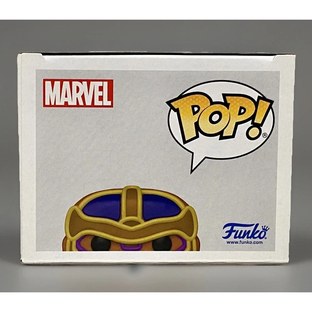 Funko POP! Holiday Marvel #951 Gingerbread Thanos Christmas Funko Exclusive NIB.